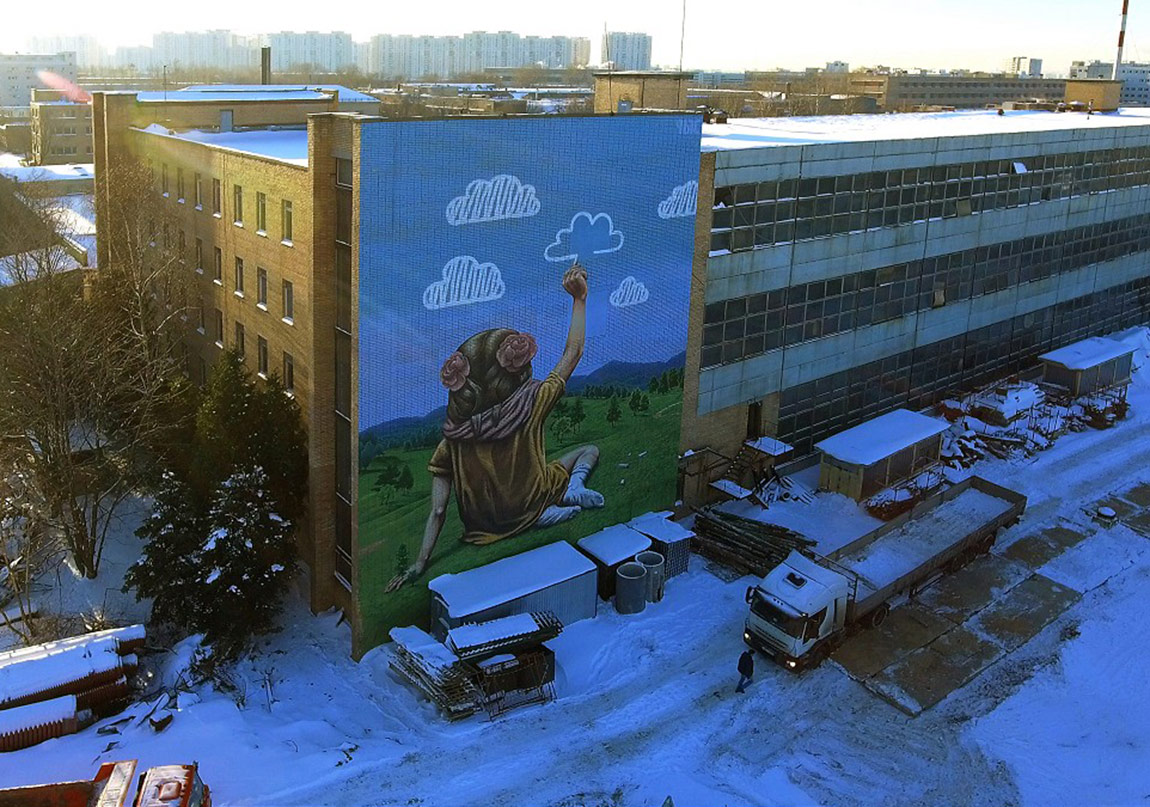 Qbic’ten Moskova’ya İki Dev Mural