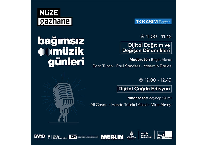 “Bağımsız Müzik Günleri” 13 Kasım’da Müze Gazhane’de Gerçekleşecek