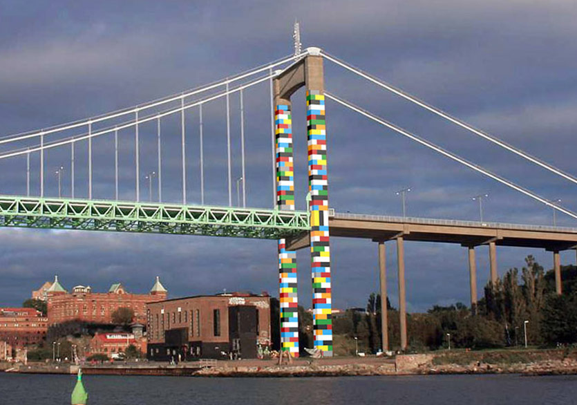 İsveç’in Lego Köprüsü