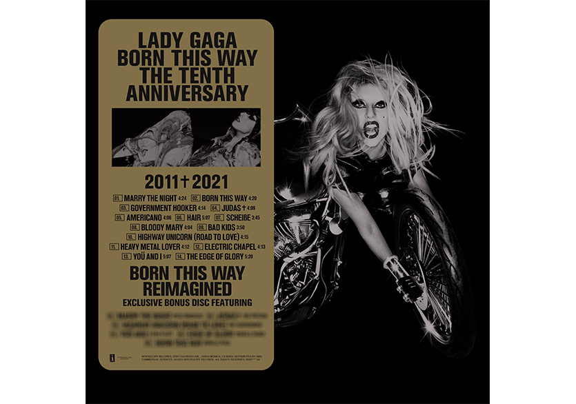 Lady Gaga’dan Özel Albüm “Born This Way The Tenth Year Anniversary”