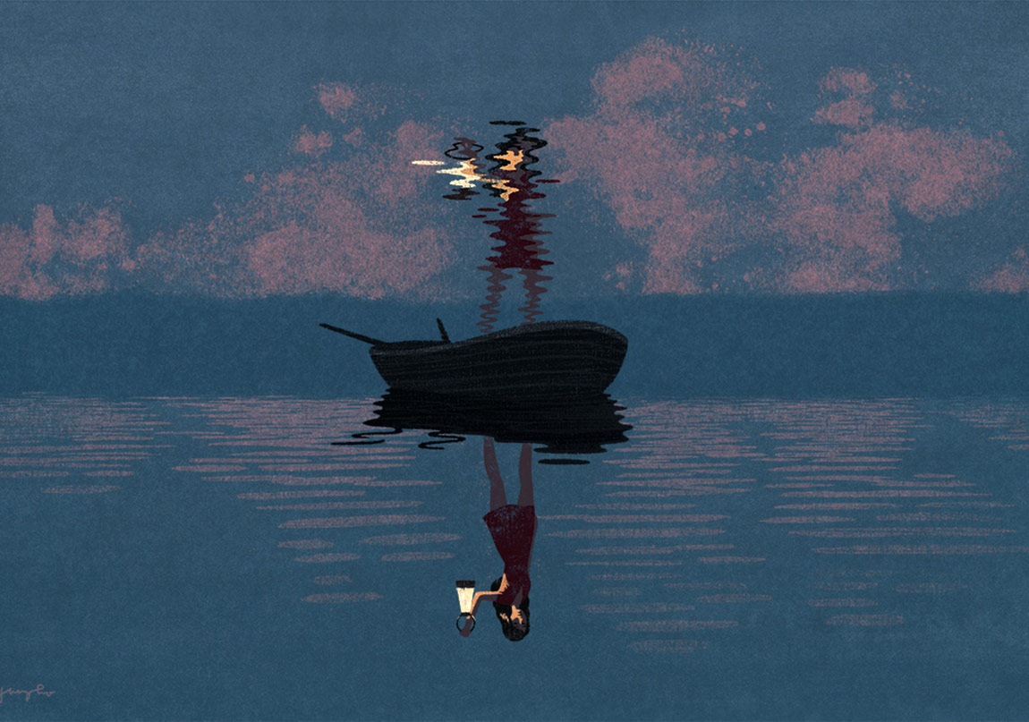 Minimal İllüstrasyonlara Melankolik Dokunuş