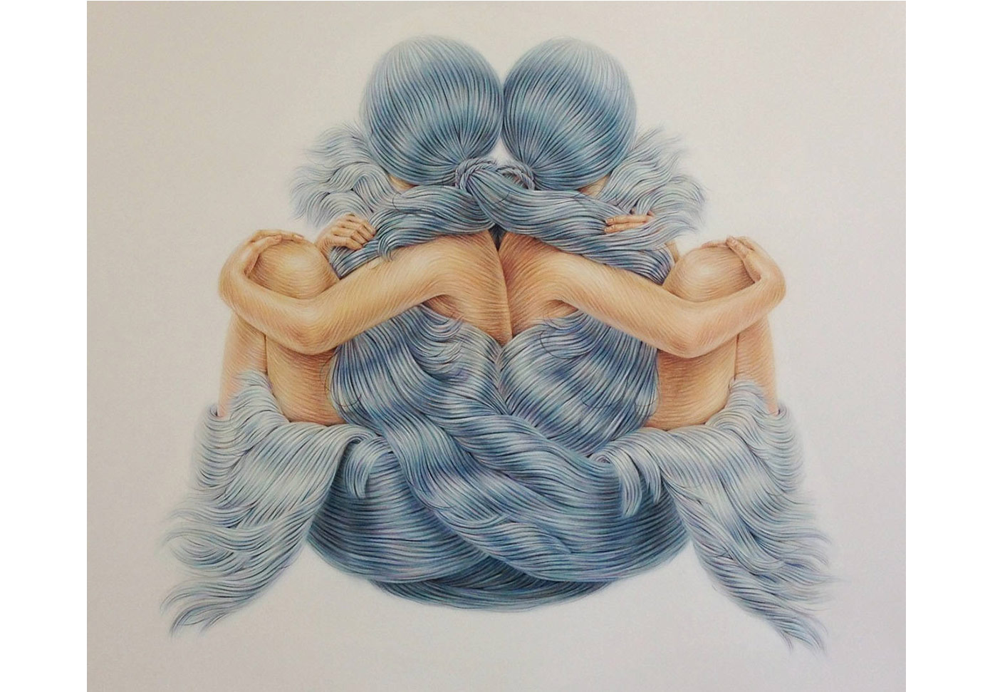 İllüstrasyonlara İlham Veren Saçlar