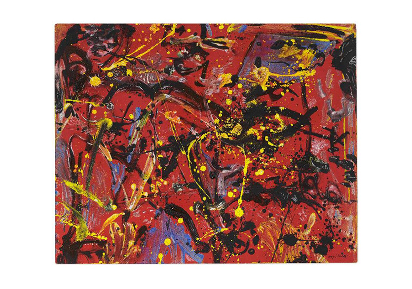Pollock’un “Red Composition”ı Christie’s’de Satışa Çıkarılacak
