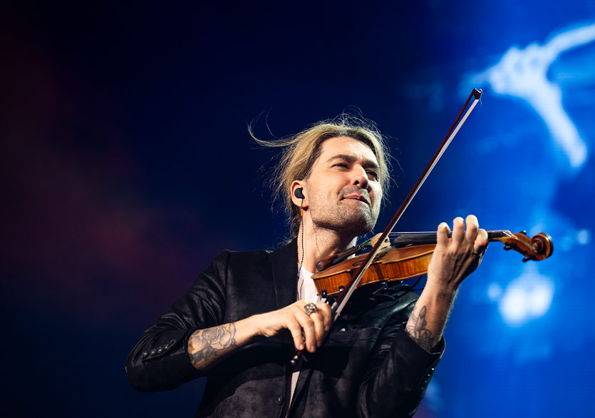 David Garrett, 29 Ağustos’ta Harbiye Cemil Topuzlu Açıkhava Tiyatrosu’nda