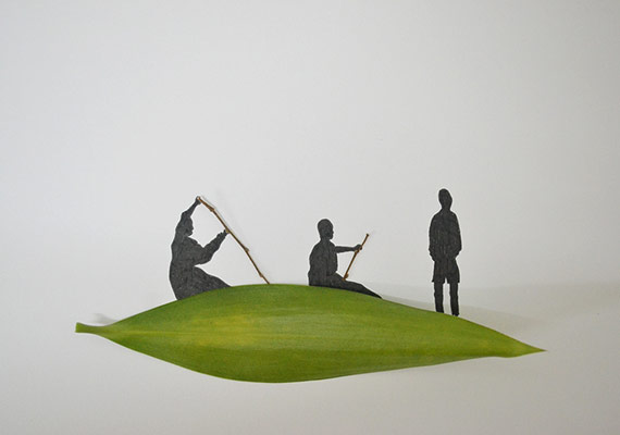 Bu İllüstrasyonun Ana Malzemesi Yapraklar