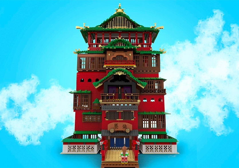 Studio Ghibli’nin Spirited Away’inin Banyosu Bir Lego Seti Olursa