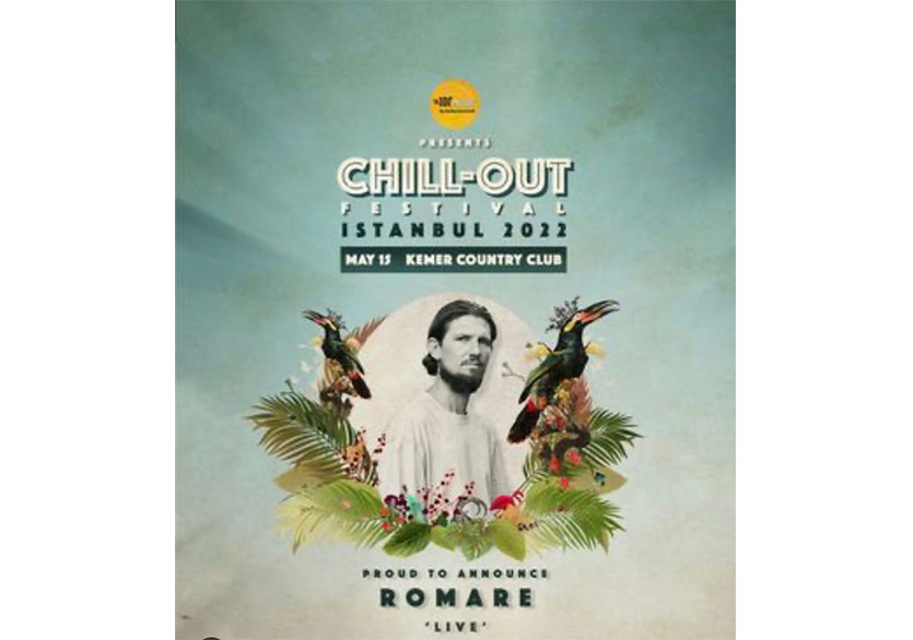 Chill-Out Festival 15 Mayıs’ta Kemer Country Club’da