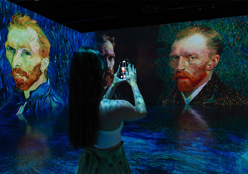 Dijital Deneyim Merkezi’nden Van Gogh Sergisi