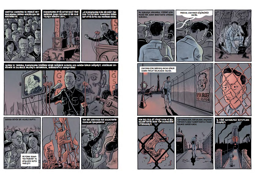 Fido Nesti’nin “1984” Grafik Roman Uyarlaması Türkçede