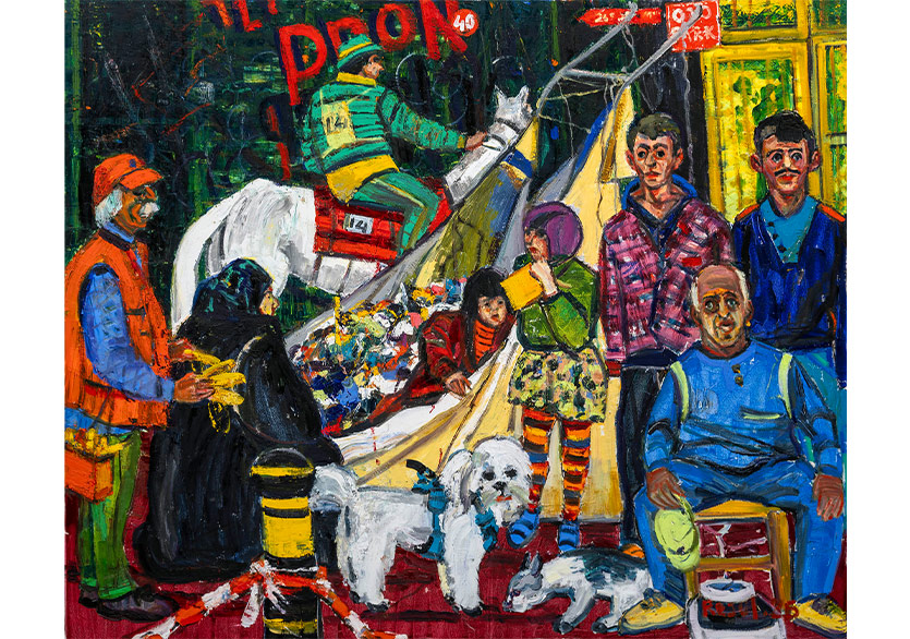 Resul Aytemür’ün “Değişmeyen Hüznün Renkleri” Sergisi Akademililer Sanat Galerisi’nde