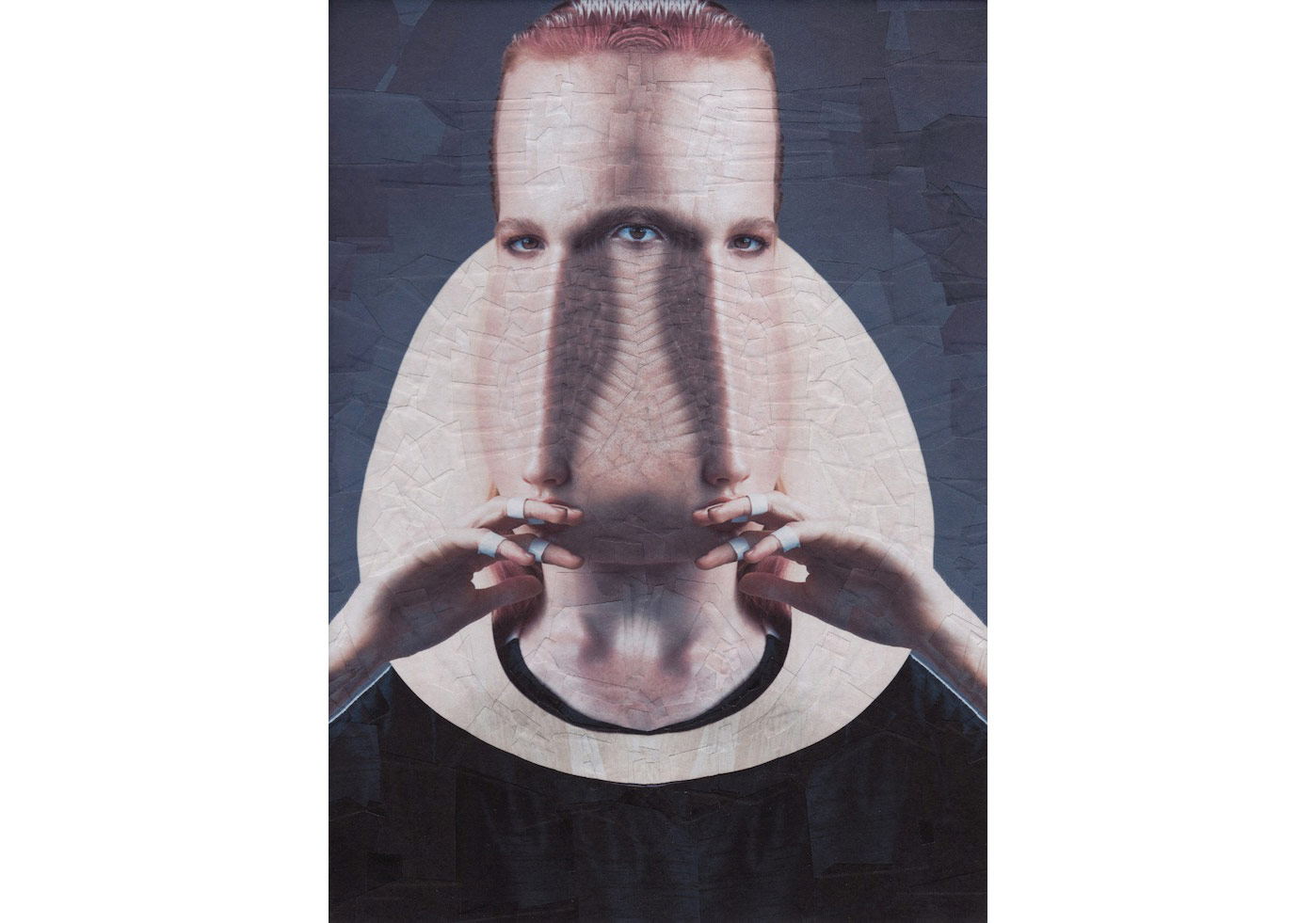 Kolaj Tekniği ile Üretilen Gerçeküstü Portreler