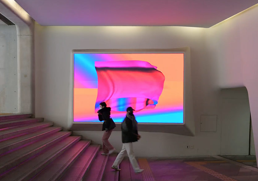 Lara Kamhi ve Daeki Shim İmzalı “Geleceğin Ötesinde” Eseri Seul’de