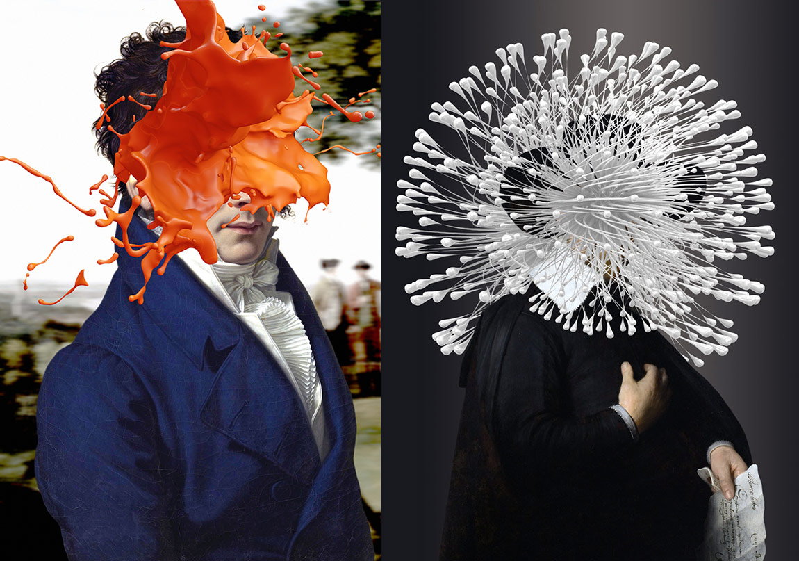 Klasik Tablolar Çağdaş Sanatla Birleşiyor