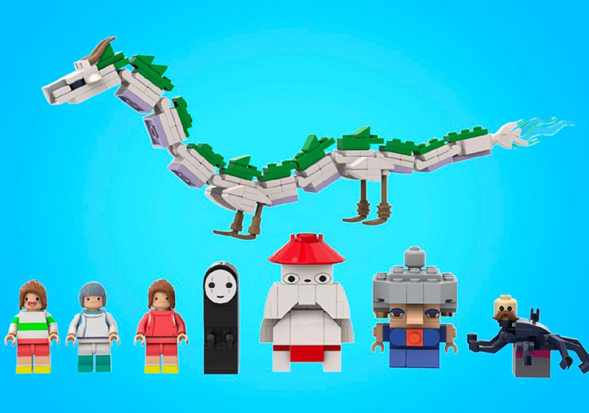 Studio Ghibli’nin Spirited Away’inin Banyosu Bir Lego Seti Olursa