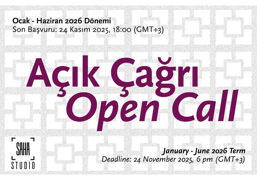 SAHA Studio’dan Açık Çağrı