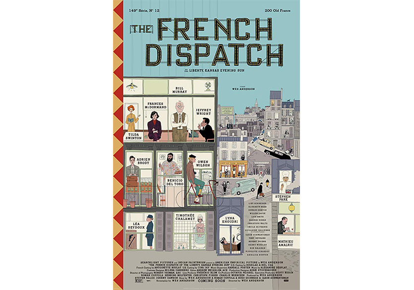 The French Dispatch’ten İlk Görseller Yayımlandı