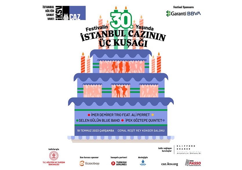30. İstanbul Caz Festivali 7 - 19 Temmuz’da Gerçekleşecek