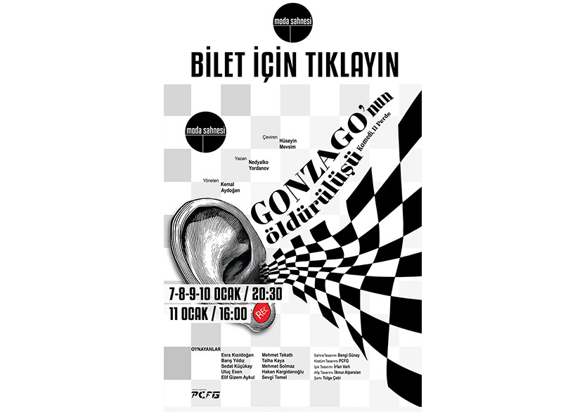 moda sahnesi’nden Yeni Oyun “Gonzago’nun Öldürülüşü”