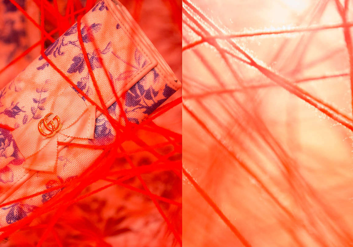 Gucci Mağazasında Dev Kırmızı Bir Labirent