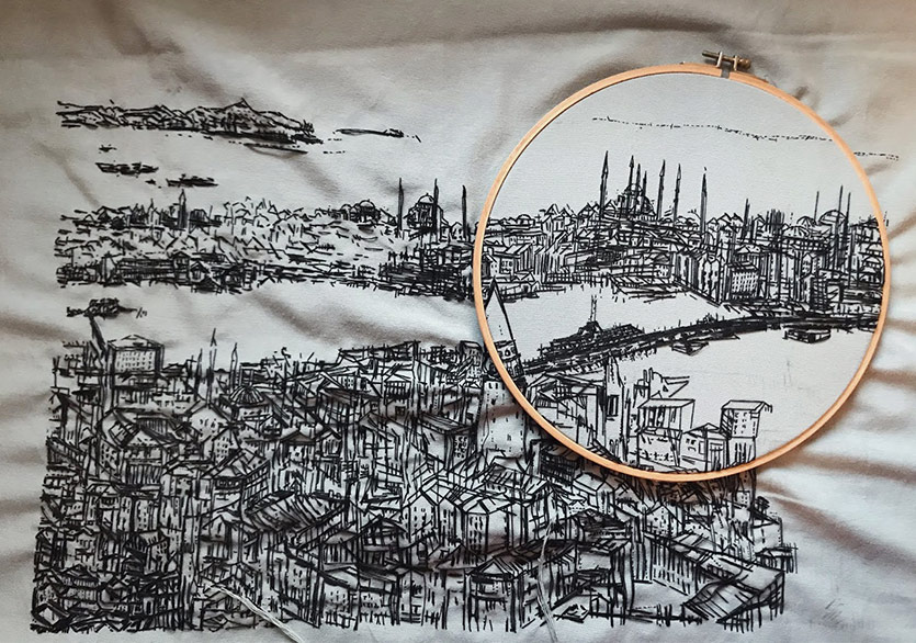 Leyla Aslan’ın İlk Kişisel Sergisi “İzler” Cermodern’de