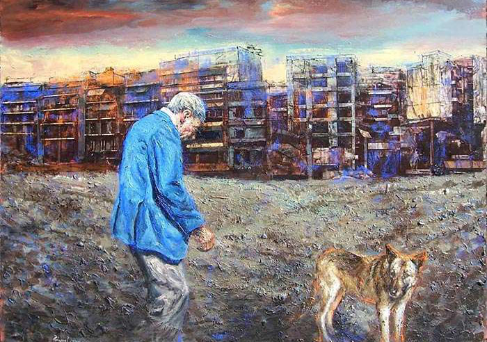 Kentsel Manzaraların Arasında Kaybolan İnsan Portreleri