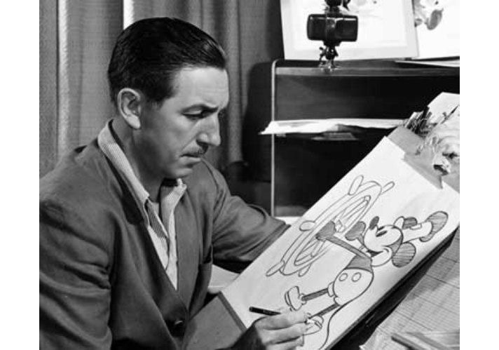 Farelerden Korkan Bir Mickey Mouse Yaratıcısı