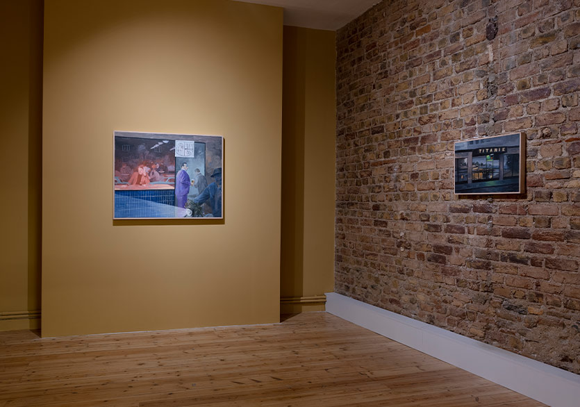 Burak Ata’nın “Ateşi yaktık, denizi içtik” Sergisi Martch Art Project’te