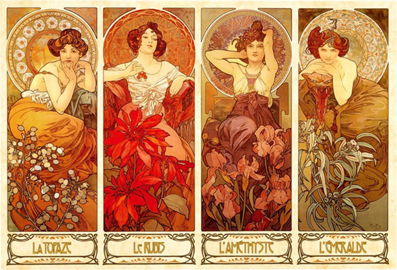 Bugün Alphonse Mucha’nın Doğum Günü