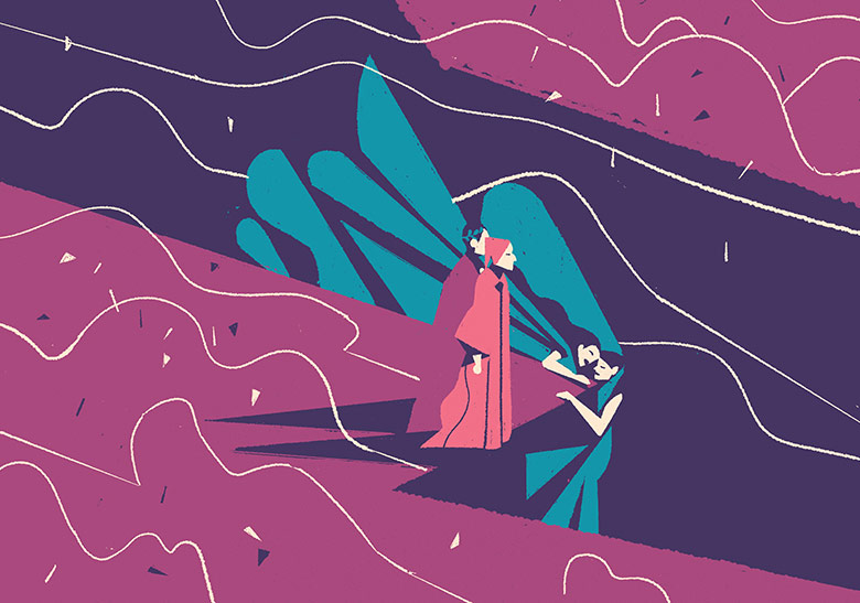 Şehrin Kaosu İllüstrasyonlara Yansıyor