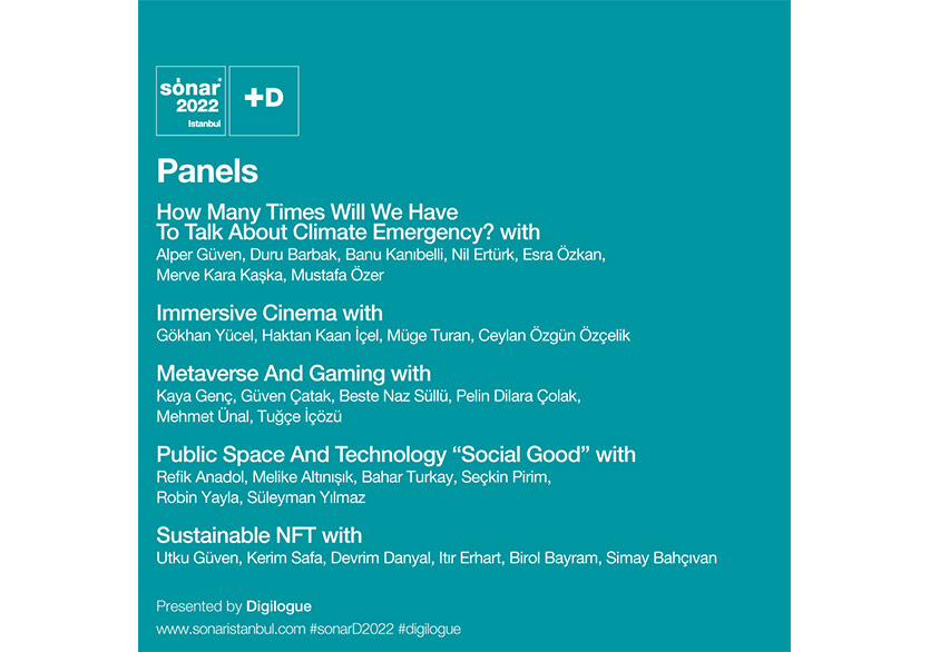 Sónar+D’nin Panel Programı Açıklandı