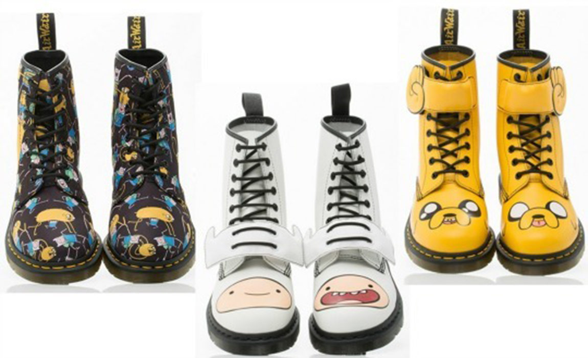 Dr. Martens Adventure Time İşbirliği