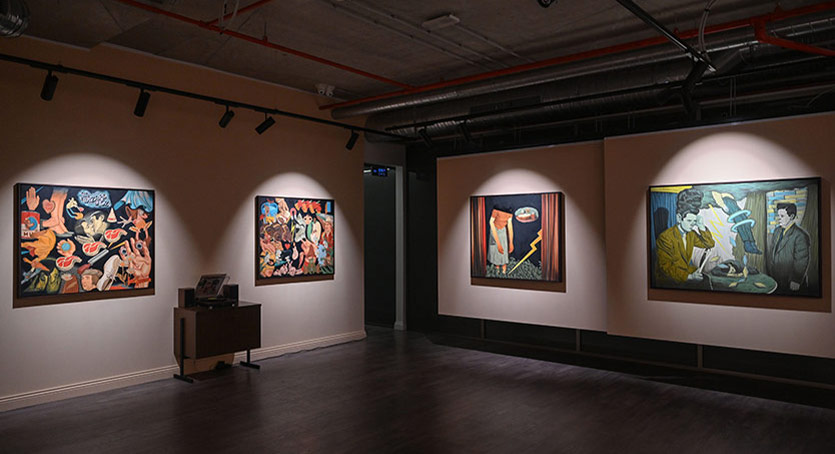 Rajab Eryiğit’in “Çıplak Dağın Eteklerinde” Sergisi Hazal Özkan Art Gallery’de