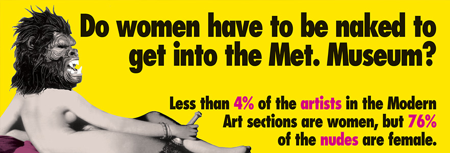 Guerrilla Girls Soruyor: Avrupa’da Daha mı Kötü?