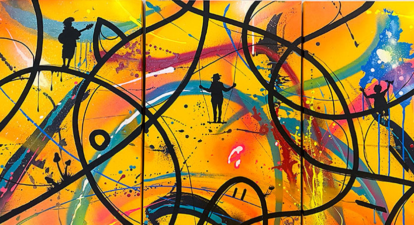 Gölge Artizm’in Yeni Sergisi “Lâl Gece” Decollage Art Space’de